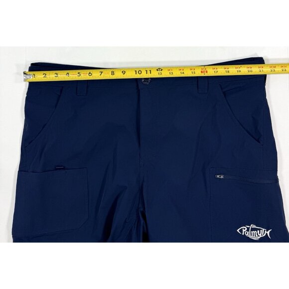 Palmyth Mens Cargo Shorts Size 2XL Performance Fishing Outdoors Utility Navy - Picture 13 of 14